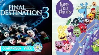 Related Deaths of Happy Tree Friends and Final Destination!