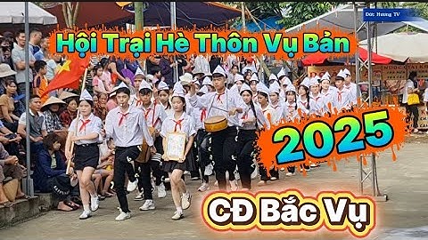 Nghi Thức Đội /Chi Đội Vụ Bản /Hội Trại Hè Thôn Vụ Bản Xã Xuân Cẩm Tỉnh Bắc Ninh Ngày 2,9,2025