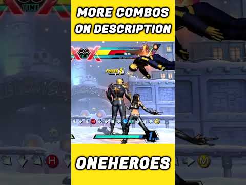 ␥X-23 COMBO FEAT.NOVA/DOCTOR DOOM!☀️🤖 #shorts #umvc3 #ultimatemarvelvscapcom3 #mvc3 #marvelvscapcom3
