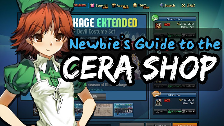 Dungeon Fighter Online - Newbie's Guide to the Cera Shop!