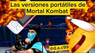 ¡¡Mortal Kombat en consolas Portátiles es RARO!!