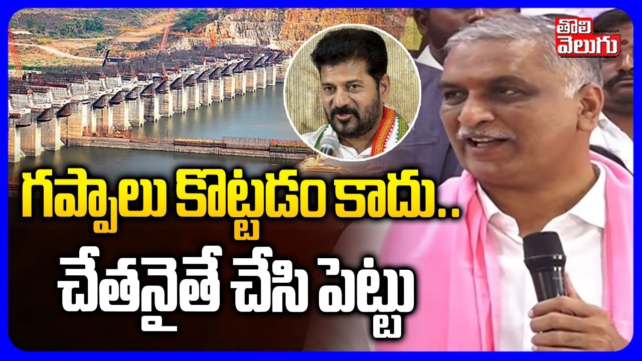గప్పాలు కొట్టడం కాదు.. చేతనైతే చేసి చూపెట్టు | Harish Rao On Fire On CM Revanth Reddy | #Tolivelugu