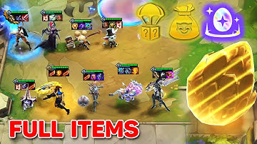 FULL ITEMS WITH THE GOLDEN EGG + BINARY AIRDROP + THIEVING RASCALS | TFT SET 6.5