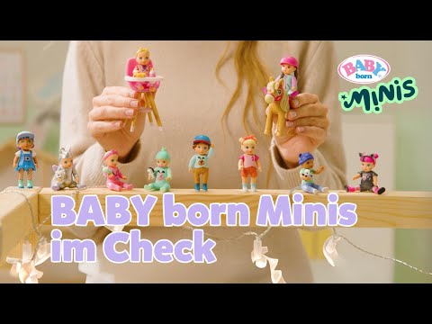 Die Minis von BABY born: Beweglichkeit, Accessoires und Farbwechsel im Check 🥰 | BABY born