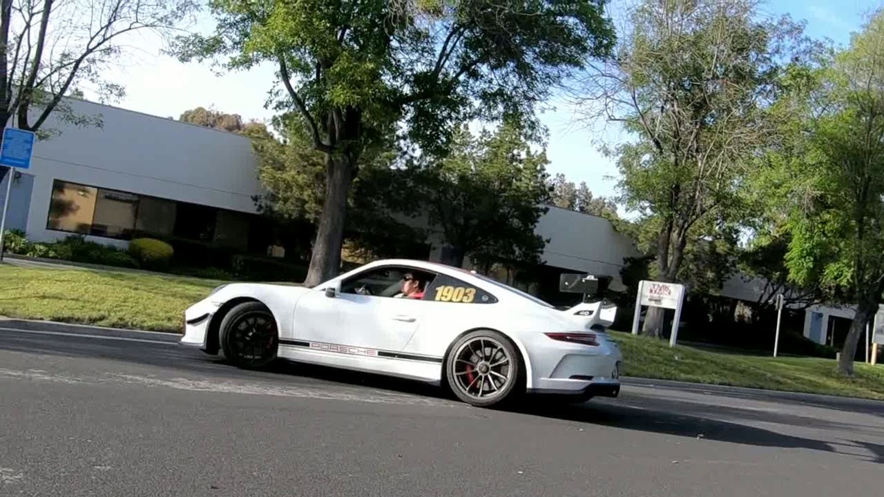 GT3 launch control and sharkwerks exhaust sound YouTube