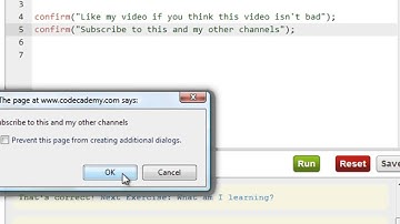 Codecademy: JavaScript Lessons- 2- Getting Started With Programming