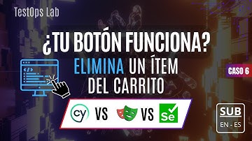 ¿Qué pasa si eliminas un producto del carrito? | Cypress, Selenium y playwright