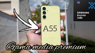 Samsung Galaxy A55 5G Lemon ! Unboxing y primeras pruebas en Español