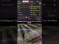 Button Trick FF Makes Aim Overpowered 🎯 #freefireshorts #freefire #shortsfreefire