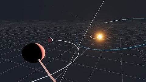 On Rails Orbit System from Keplerian Elements in Unity