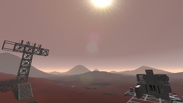 Building a Power Tower! 🔋 - Martian survival day 8