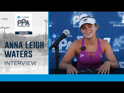 Women's Singles Semi Finalist Anna Leigh Waters At The Denver Open