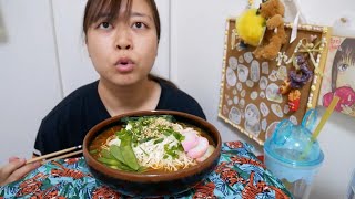 お正月の残り物でカレー素麺