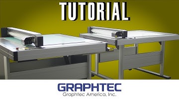 Graphtec FCX Series Tutorial - Intro to main components