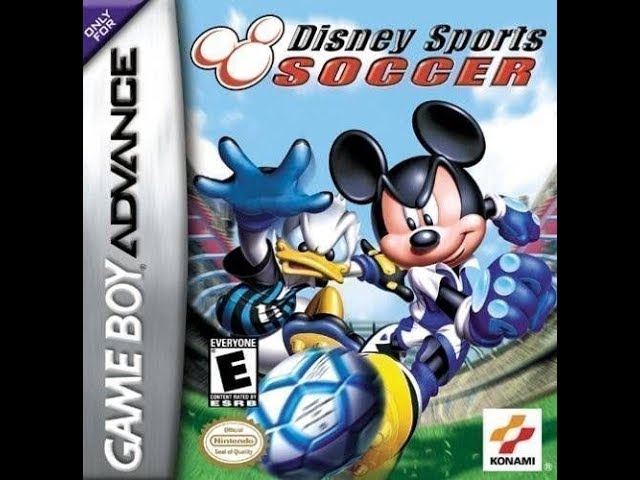 Disney Sports Soccer Game Boy Advance Steamrollers Vs Superstars Youtube