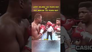 Larry Holmes vs Ray Mercer 🥊🔥 #boxing #shorts #new #heavyweightboxing