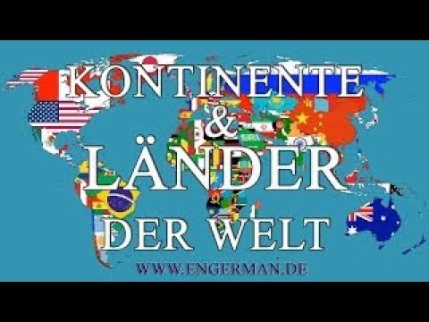 New Kontinente und Länder der Welt | Deutsch Lernen