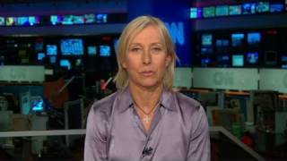Martina Navratilova's greatest battle
