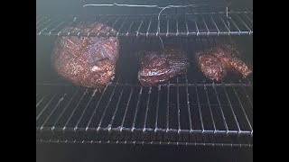 Pecan Smoked Pork Butt and Chuck Roast on the Ole Hickory (Ace MM)