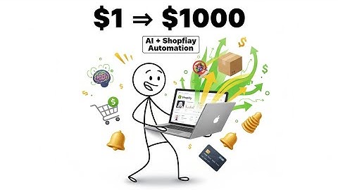 I Turned $1 Into $1,000 Using AI + Shopify (Beginner Friendly)