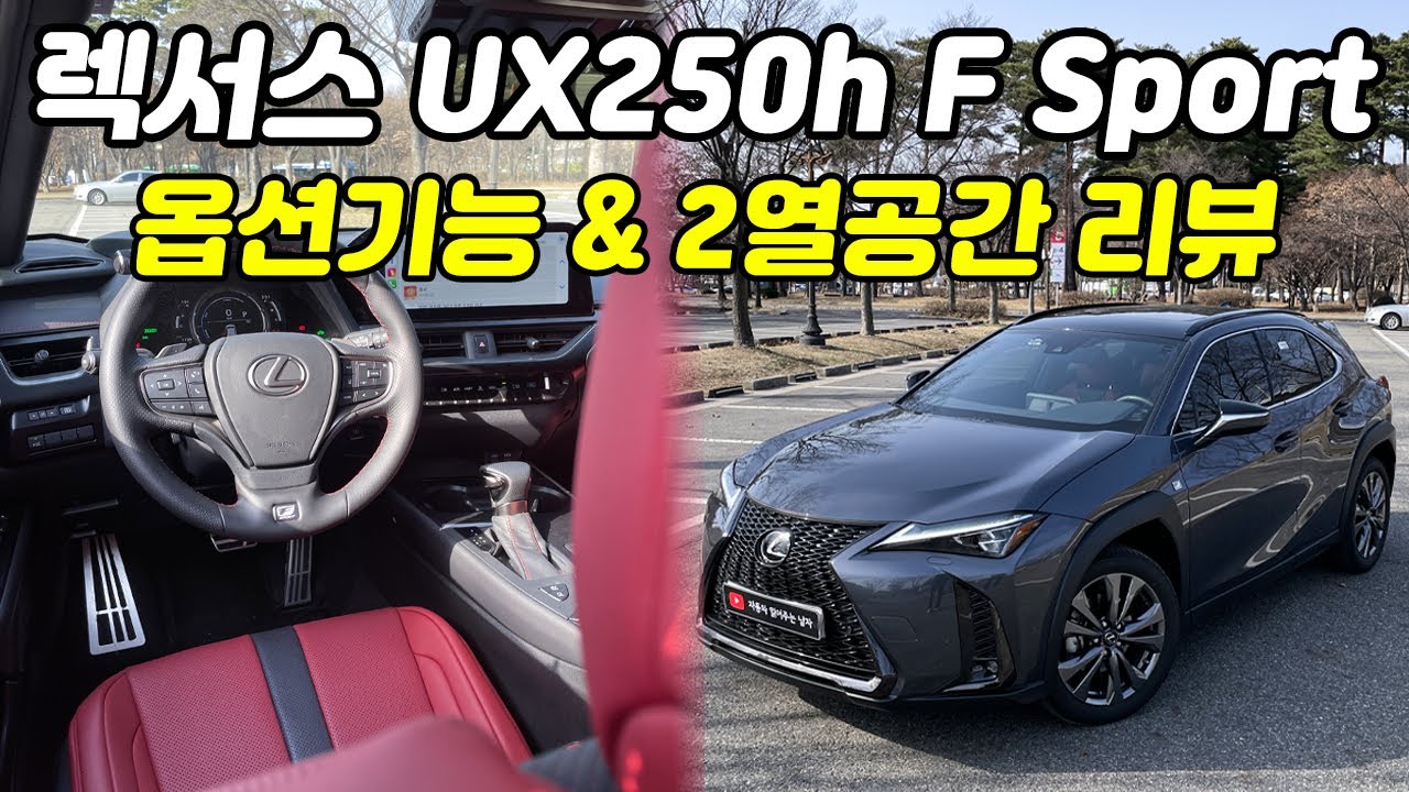 잔고장 없고 연비 좋은 소형 하이브리드 SUV 찾으신다면? 렉서스 UX250h F Sport 크기, 실내옵션 기능 및 2열 공간 리뷰!
