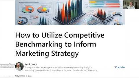 How to Utilize Competitive Benchmarking to Inform Digital Marketing Strategy | pdxMindShare Webinar