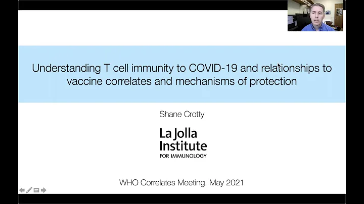 Crotty COVID-19 correlates of immunity and T cells