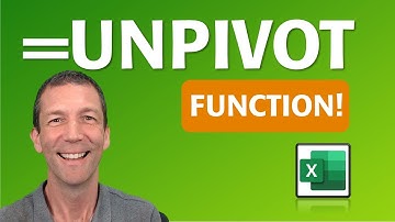 UNPIVOT in Excel Without Power Query? YES, With This Function!
