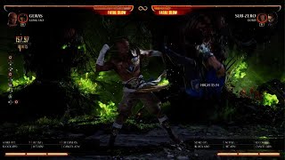 MK1 Geras w/ Kung Lao clock charge optimal?