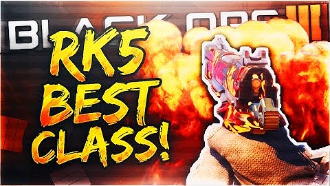 RK5 "BEST PISTOL" - BLACK OPS 3 RK5 "EPIC MONOCHROME" CAMO Gameplay! (BO3 Best RK5 Class)