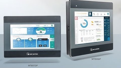 Power Meters interface with Weintek HMI simulation via a USB to RS485 converter.