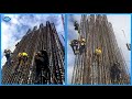 How to build skyscrapers modern technology  construction process of high rise building