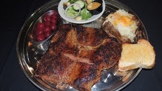 Undefeated 75oz Steak Challenge Jess & Jim's Steakhouse | Randy Santel