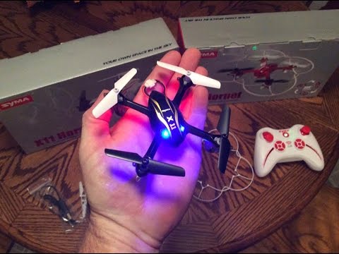 Syma X11 Hornet indoor flight yaw rate review