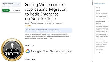 Scaling Microservices Applications Migration to Redis Enterprise on Google Cloud | #GSP1177 #arcade