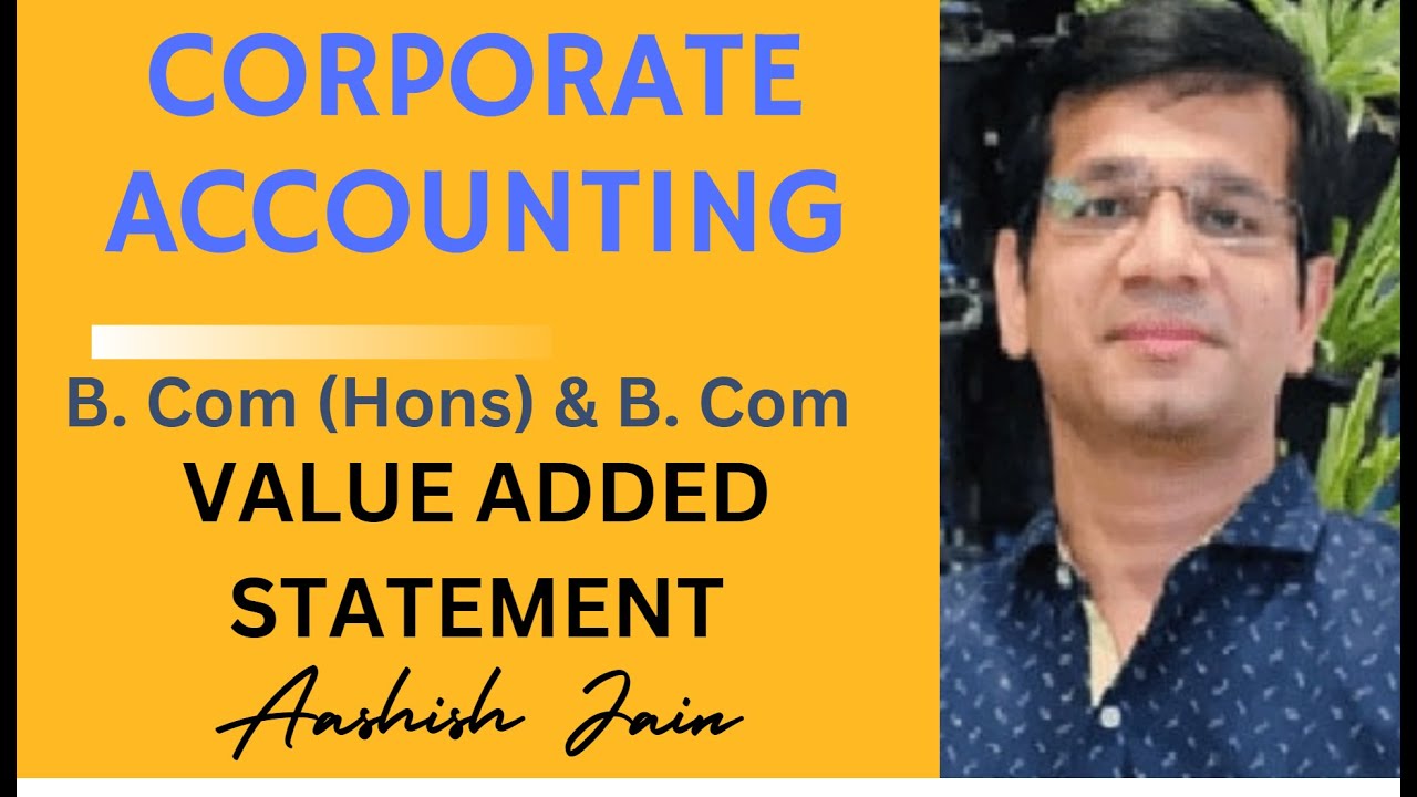 Value Added Statement | Part 4 - Economic Value Added - YouTube
