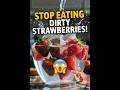 STOP EATING DIRTY STRAWBERRIES! 🍓 Best Strawberry Cleaning Hack You Must Try
