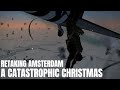 Retaking Amsterdam - Heavy Flak VS Huge C-47 Formation! V130 | IL-2 Sturmovik Flight Sim Crashes