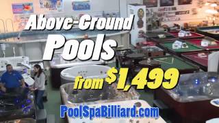 Pool Spa Billiard Sale