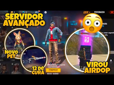 Free Fire traz novo pet em servidor avançado, free fire