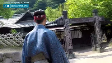 Kawasan Ninja dan para samurai berlatih