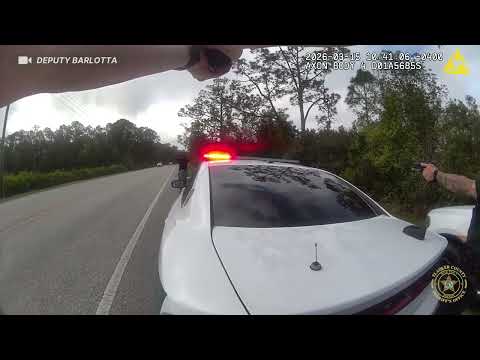 He Drove Like It Was GTA 5 (Real 120 MPH Florida Police Chase Caught on Bodycam)