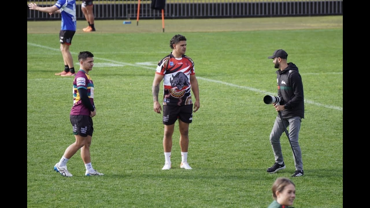 "The Boys Are Out On The Field" - Rabbitohs Junior Appreciation Day Footage