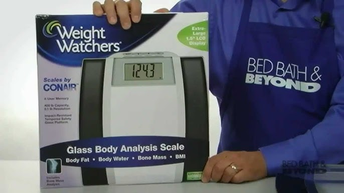 CONAIR WW28 Weight Watchers Body Fat Scale 