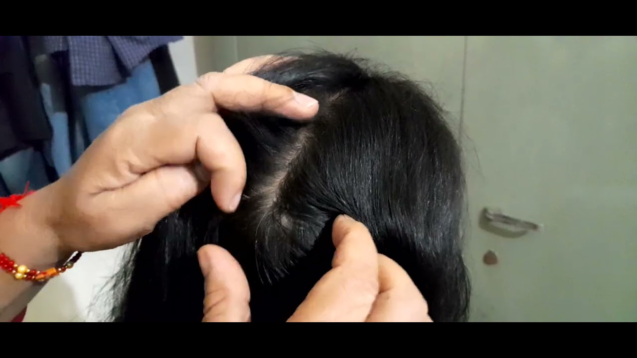 10 minutes soothing scalp checking video to sleep