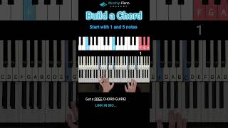 Building a Chord around 1 and 5