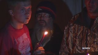 Dozens attend vigil for NC dad killed by Harnett Co. deputy