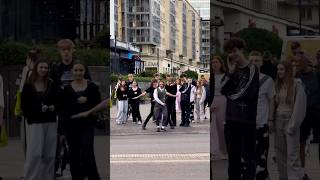 I'm dancing on the crosswalk #dance #shortvideo #shorts