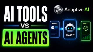 AI Tools vs AI Agents - Why Adaptive AI Feels Different