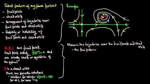 2-Dimensional Flows, Phase Plane, Lecture 1